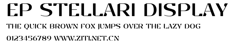 EP Stellari Display.otf