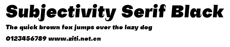 Subjectivity Serif Black.otf