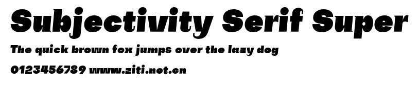 Subjectivity Serif Super.otf