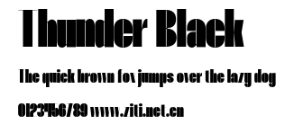 Thunder Black.otf
