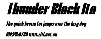 Thunder Black Ita.ttf