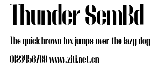 Thunder SemBd.ttf