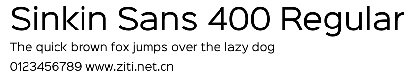 Sinkin Sans 400 Regular.otf