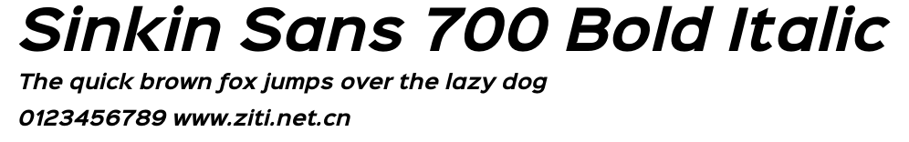 Sinkin Sans 700 Bold Italic.otf