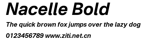 Nacelle Bold.otf