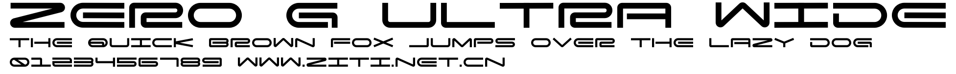 Zero G Ultra Wide.otf