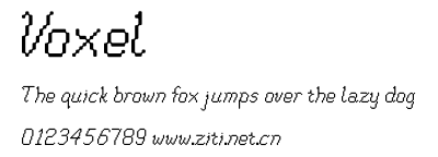 Voxel.otf字體轉換器圖片