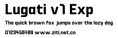 Lugati v1 Exp.otf字體轉換器圖片