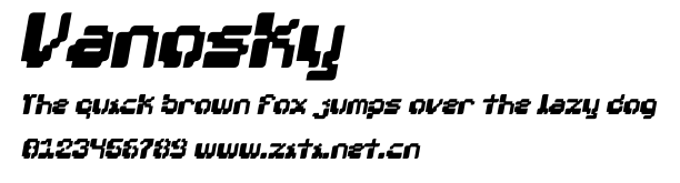 Vanosky.otf