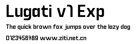Lugati v1 Exp.otf字體轉換器圖片
