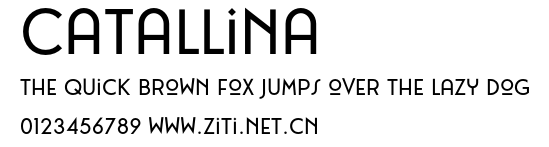 Catallina.otf字體轉換器圖片