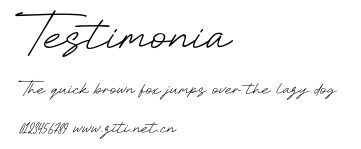 Testimonia.otf