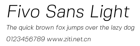 Fivo Sans Light.otf