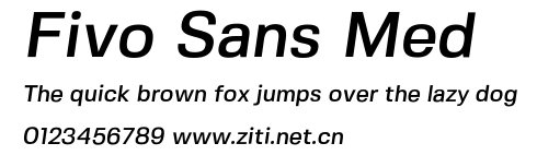Fivo Sans Med.otf