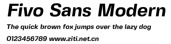 Fivo Sans Modern.otf