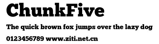 ChunkFive.ttf