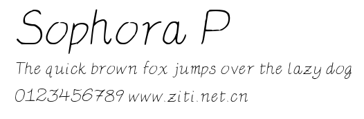 Sophora P.ttf