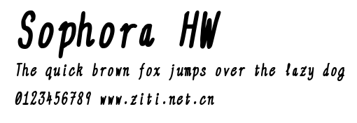 Sophora HW.ttf