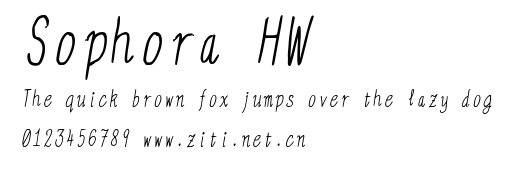 Sophora HW.ttf
