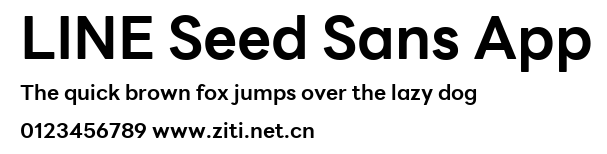 LINE Seed Sans App.ttf字體轉換器圖片