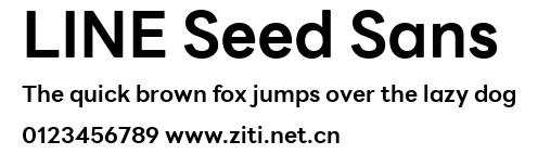 LINE Seed Sans.ttf字體轉換器圖片