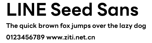 LINE Seed Sans.otf字體轉換器圖片