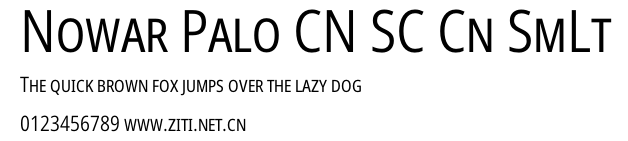 Nowar Palo CN SC Cn SmLt.ttf