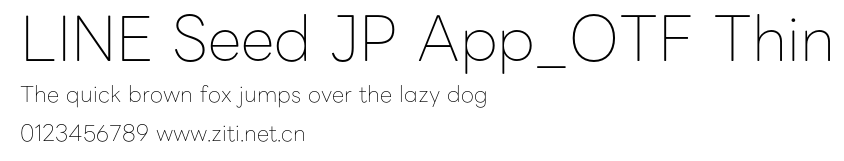 LINE Seed JP App_OTF Thin.otf