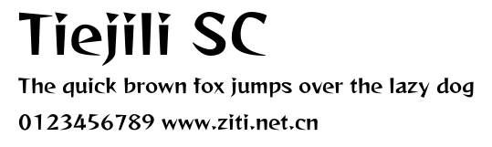 Tiejili SC.otf