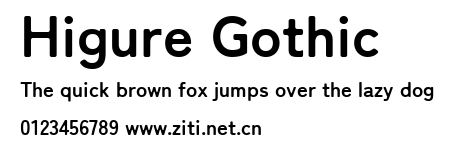 Higure Gothic.ttf