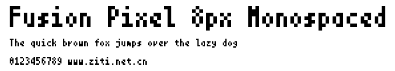 Fusion Pixel 8px Monospaced.otf