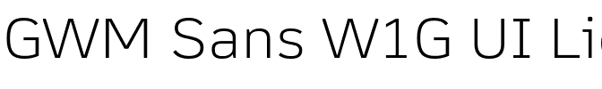 GWM Sans W1G UI Light.otf