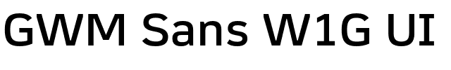 GWM Sans W1G UI Bold.otf