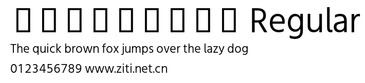 源暎ユニバーサンズ Regular.otf字體轉換器圖片