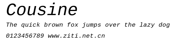 Cousine.ttf