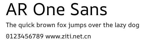 AR One Sans.ttf