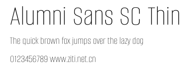 Alumni Sans SC Thin.ttf