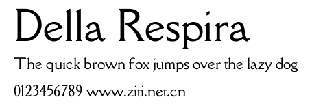 Della Respira.ttf