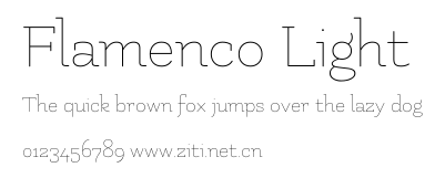 Flamenco Light.ttf