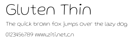 Gluten Thin.ttf