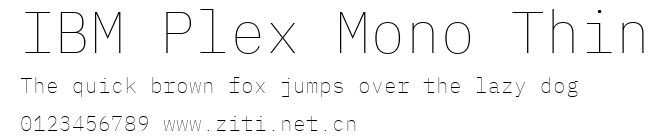 IBM Plex Mono Thin.ttf