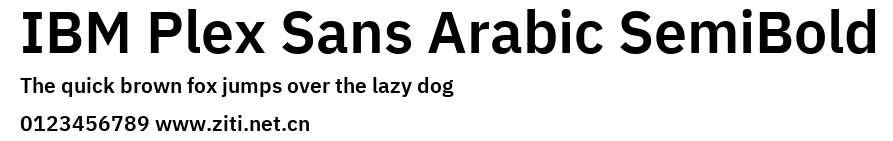 IBM Plex Sans Arabic SemiBold.ttf
