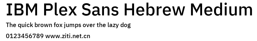 IBM Plex Sans Hebrew Medium.ttf