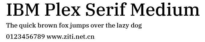 IBM Plex Serif Medium.ttf字體轉換器圖片