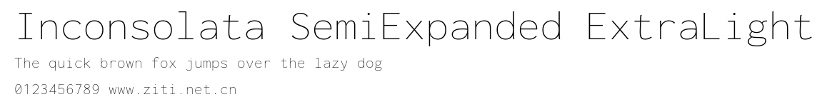 Inconsolata SemiExpanded ExtraLight.ttf