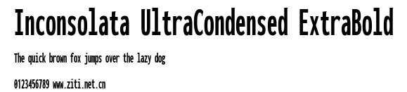Inconsolata UltraCondensed ExtraBold.ttf