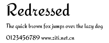 Redressed.ttf