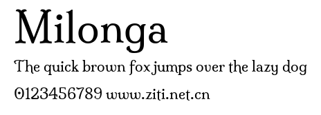 Milonga.ttf