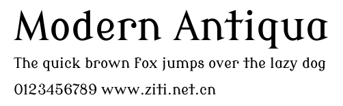 Modern Antiqua.ttf