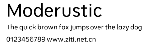 Moderustic.ttf